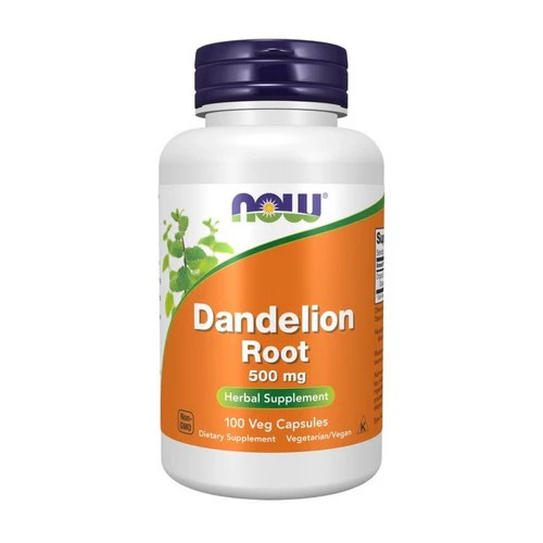 Now Foods, Dandelion Root, 500 Mg, 100 Veg Caps