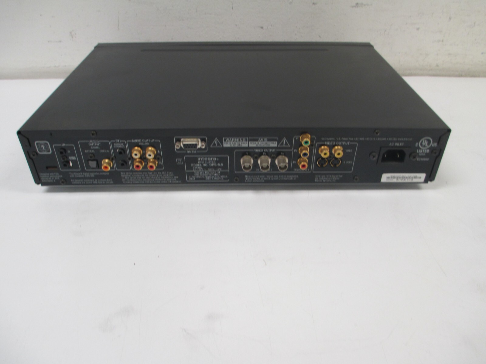 Integra DPS-5.5 DVD Player *No Remote*