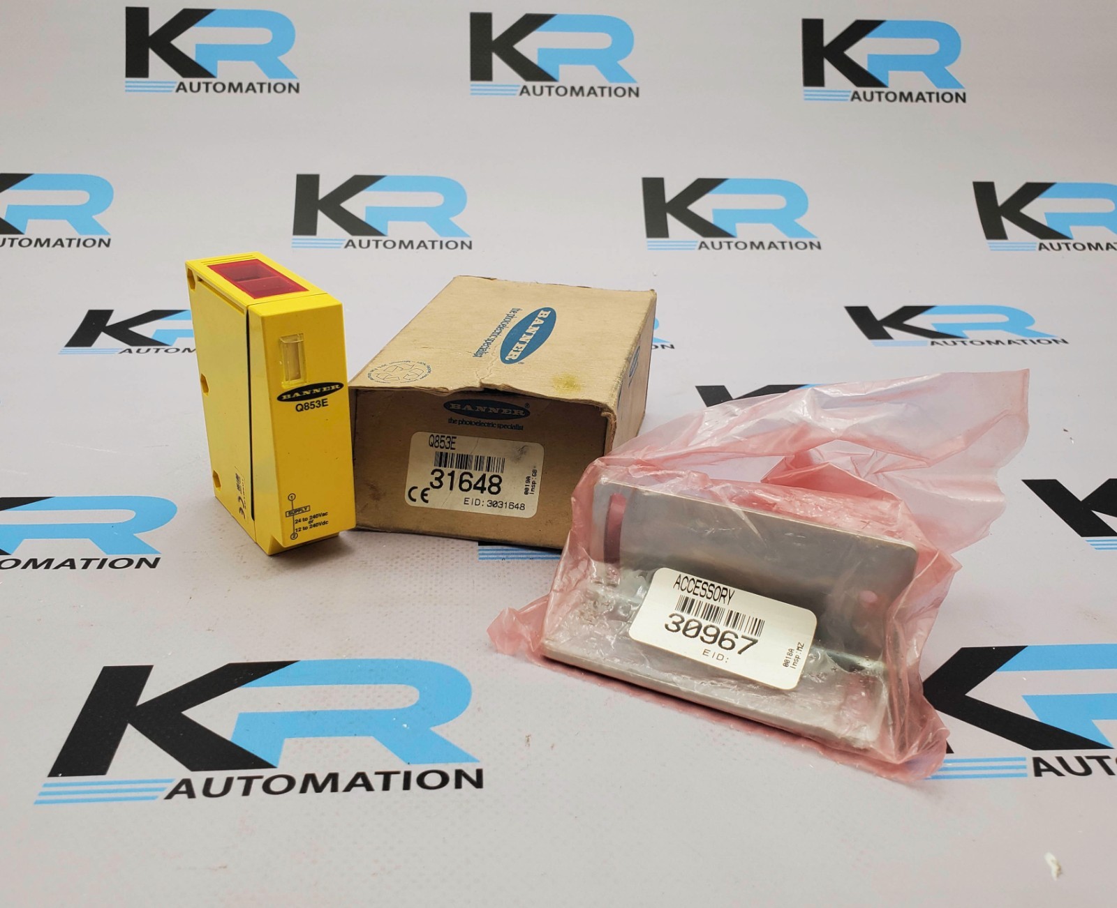 Banner Q853E Photoelctric Sensor 240V