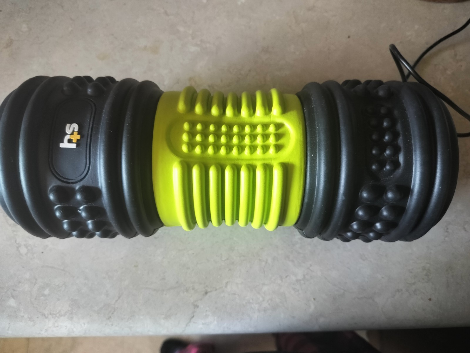 Healthsmart 4 Speed Vibrating Foam Roller With Bag And Carrying Case Pre-owned