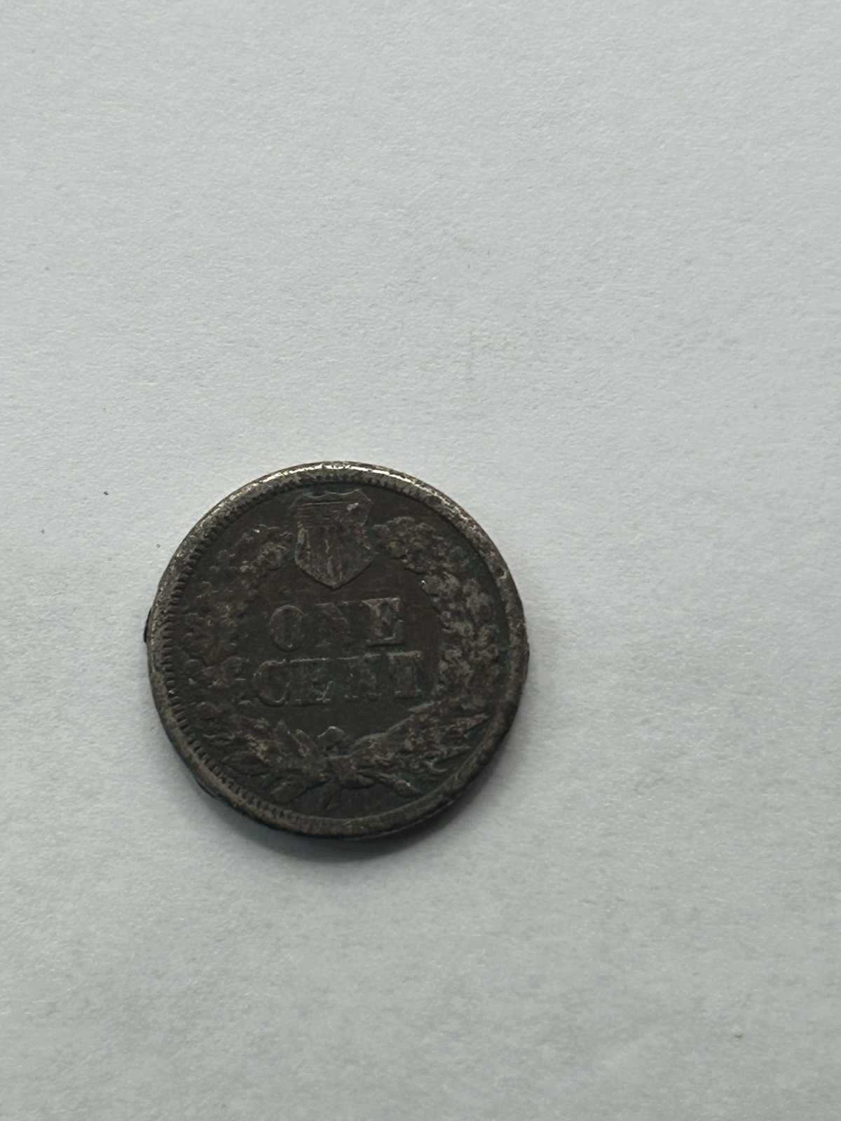 1863 Indian Cent VF