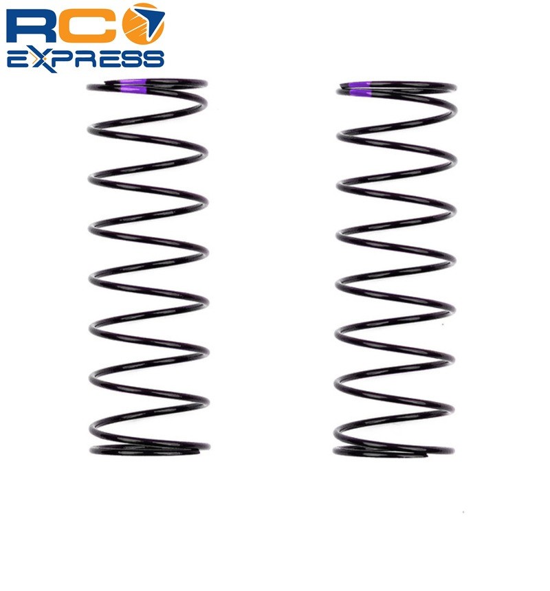 Associated 13mm Rear Shock Springs Purple 2.6 Lb/In L61 8.75t 1.2d ASC91959