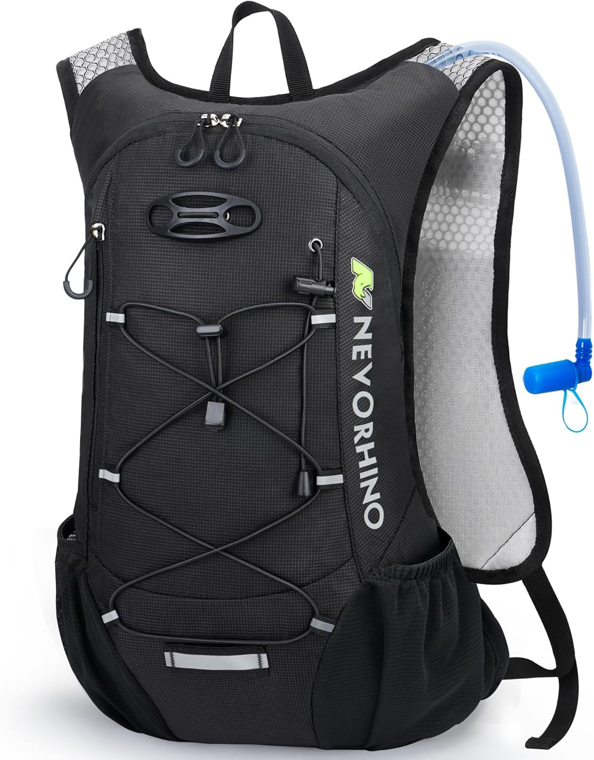Hydration Backpack with 2L Bladder for Running, Cycling, and Hiking