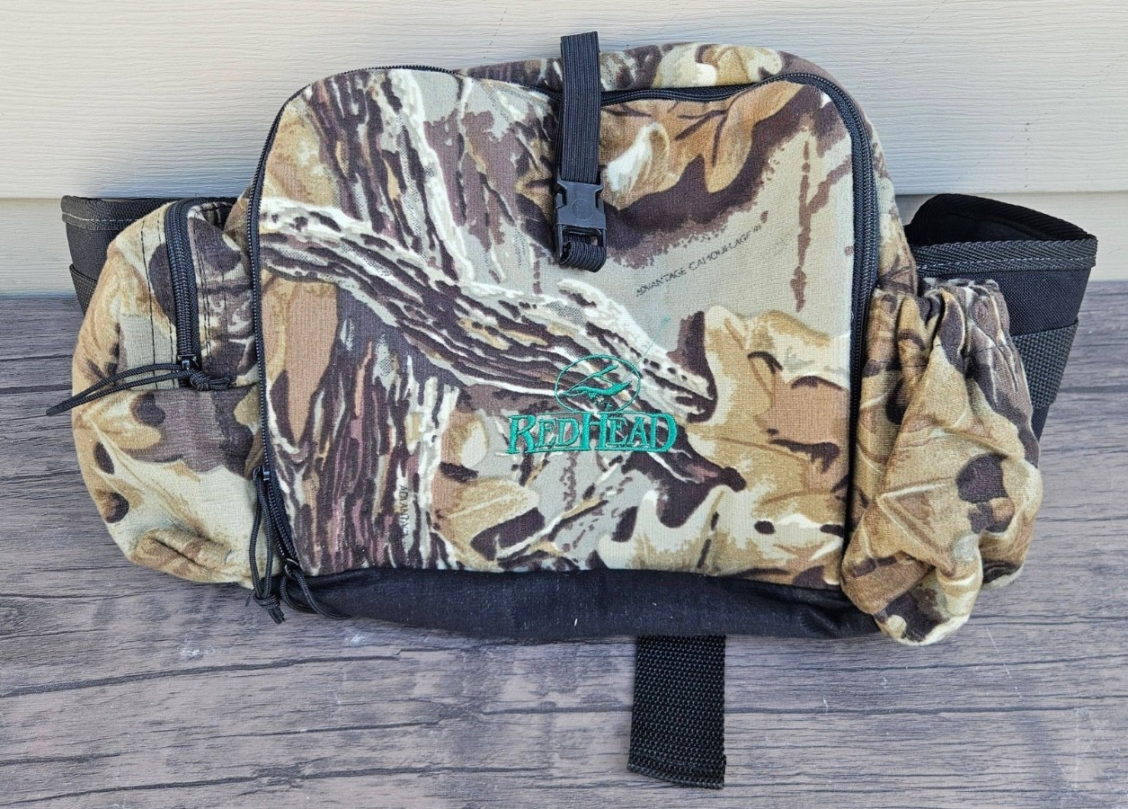 RedHead Camo Waist Pack Multi Pocket Hunting Fishing Fanny Pack BG1