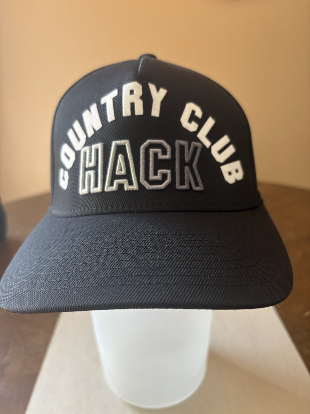 G/FORE Talis Park Golf Country Club Hack Hat Black Flexfit 110 Snapback Cap