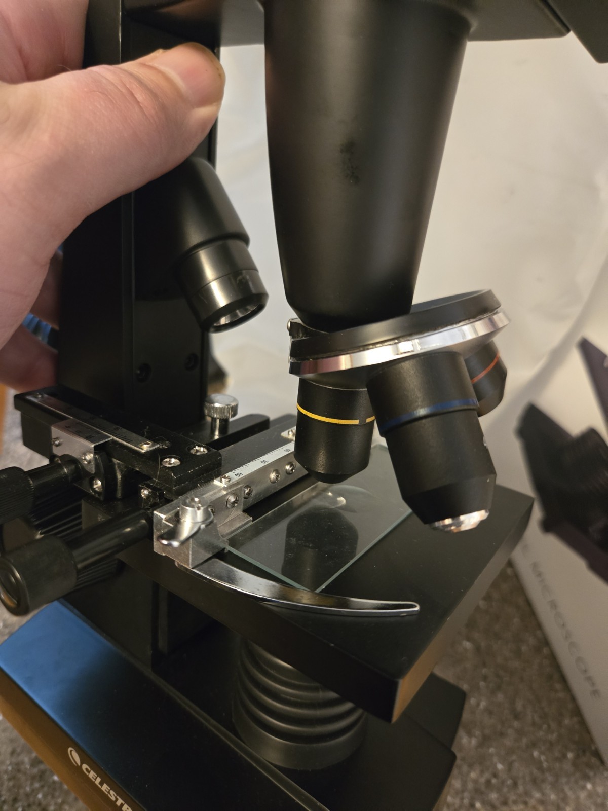 Celestron LCD Digital Microscope (44340) With Carrying Bag And Box