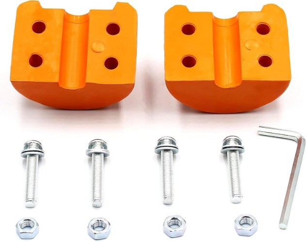 Winch Cable Saver Hook Stopper Line Rubber Stopper with All Size: Orange 1Pack