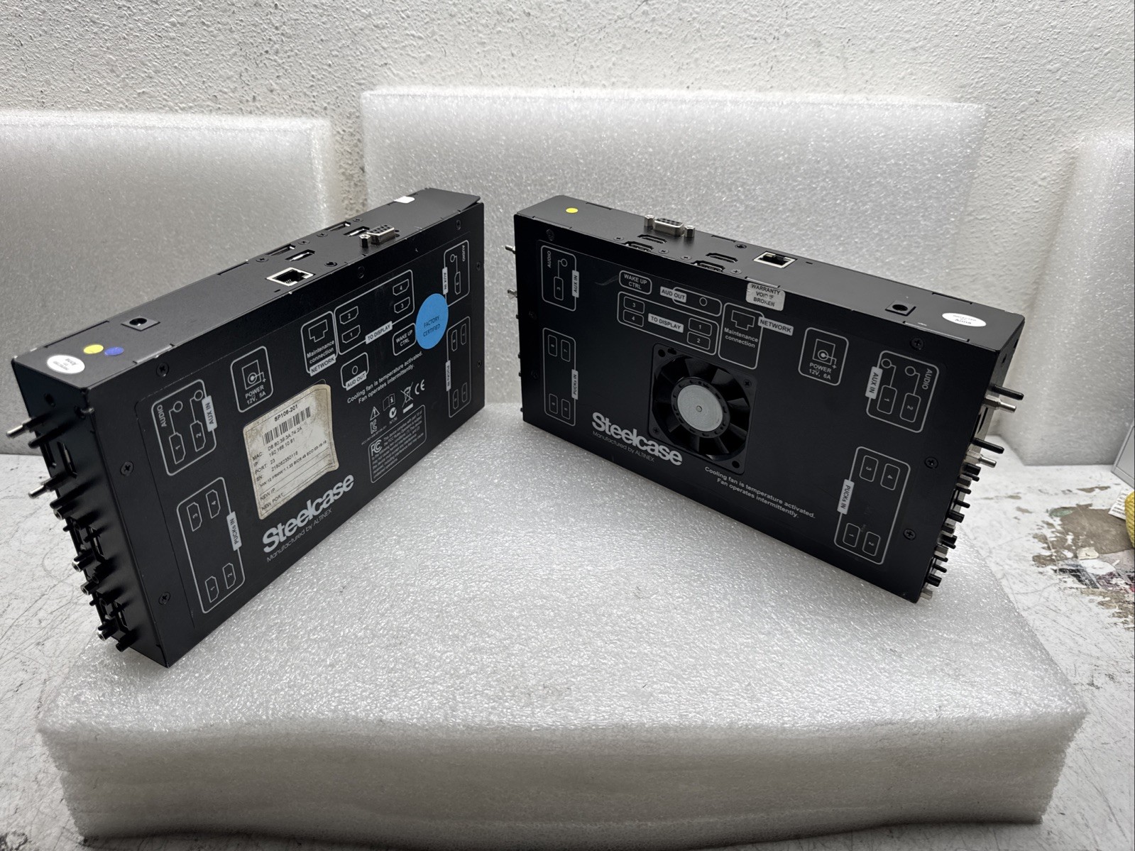 X2 Steelcase Altinex SP106-201, Matrix Conference Switch NO CABLES