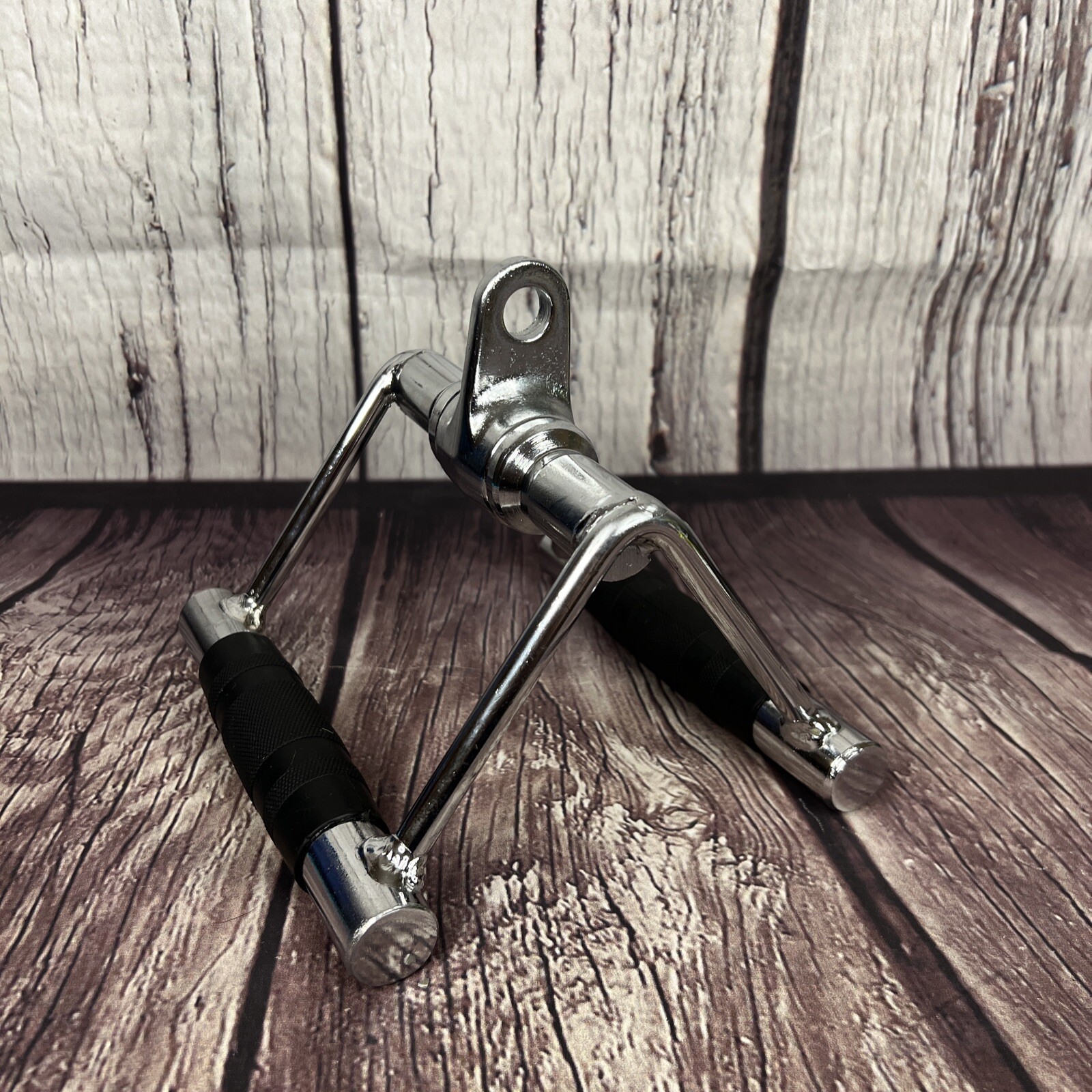 Cable Attachment Exercise Machine Tricep Row V Pull Bar Double D
