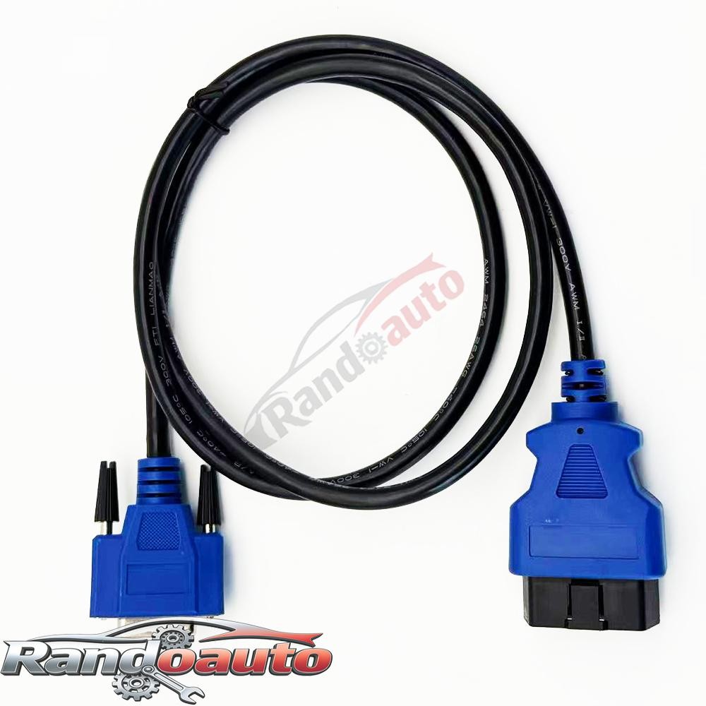 OBD 2 Cable J1962 OBD2 16 Pin For Nexiq USB 124032 Isuzu Hino Volvo Mack 493113