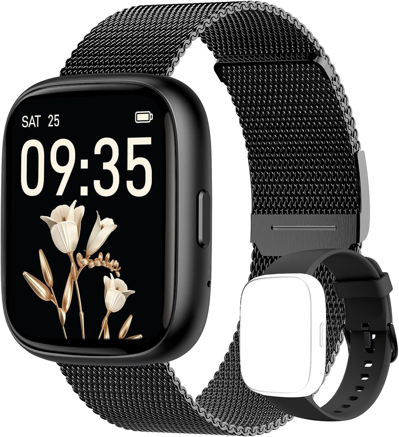 Smart Watch for Women Men, Alexa Built-In, Answer/Make Calls, 1.83" Fitness Trac