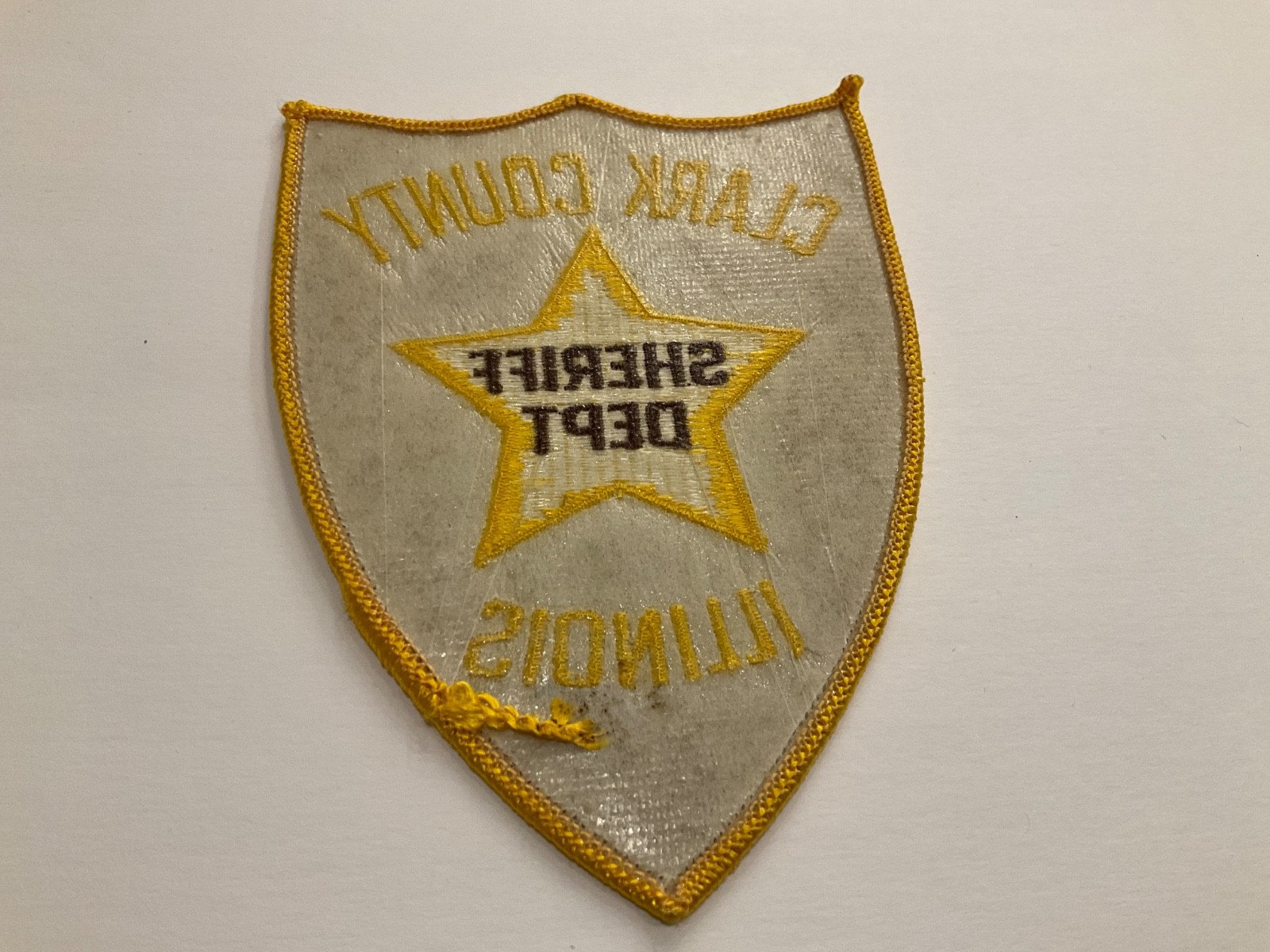 Older style Clark County Sheriff State Illinois IL