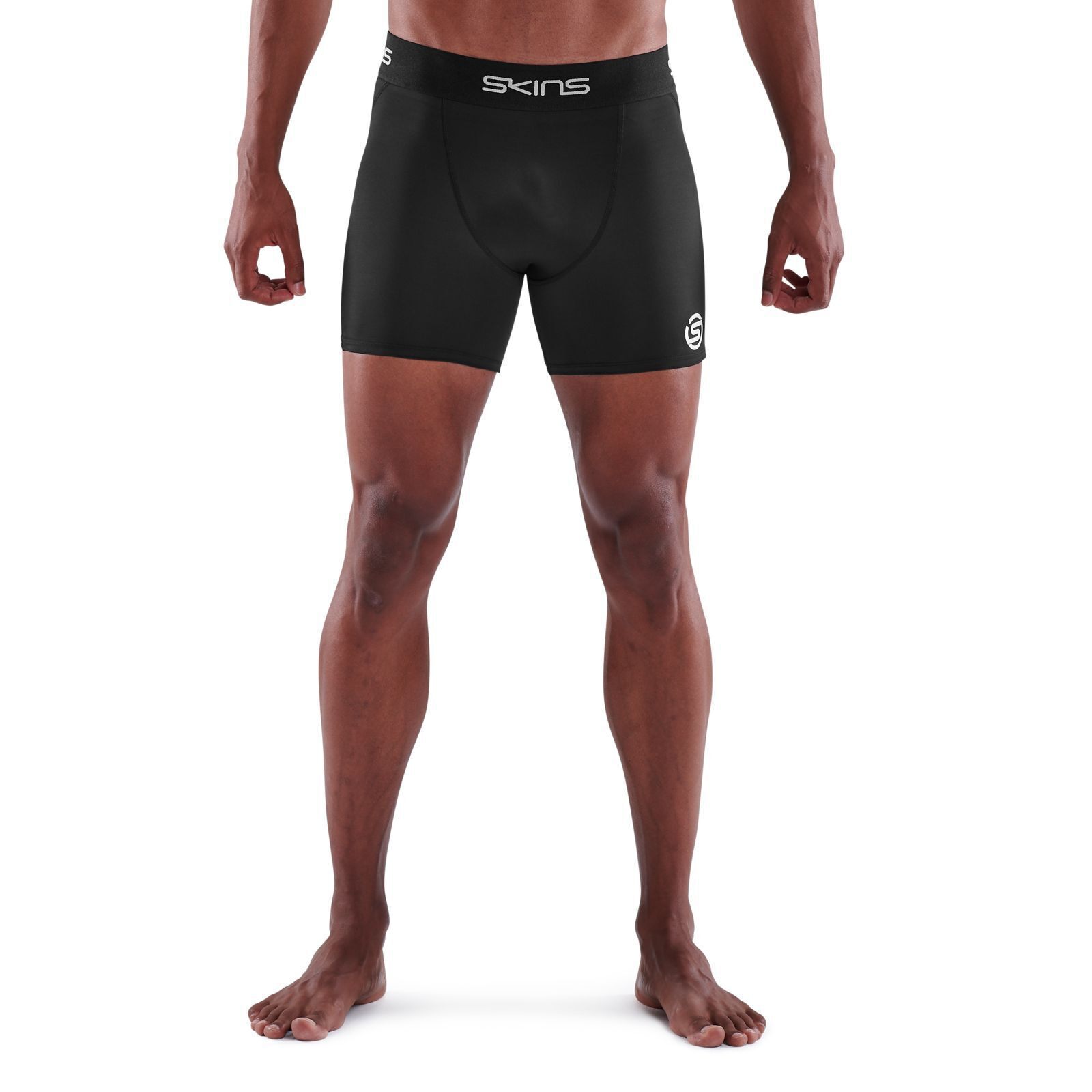 Skins Series-1 Mens Compression Shorts (Black)