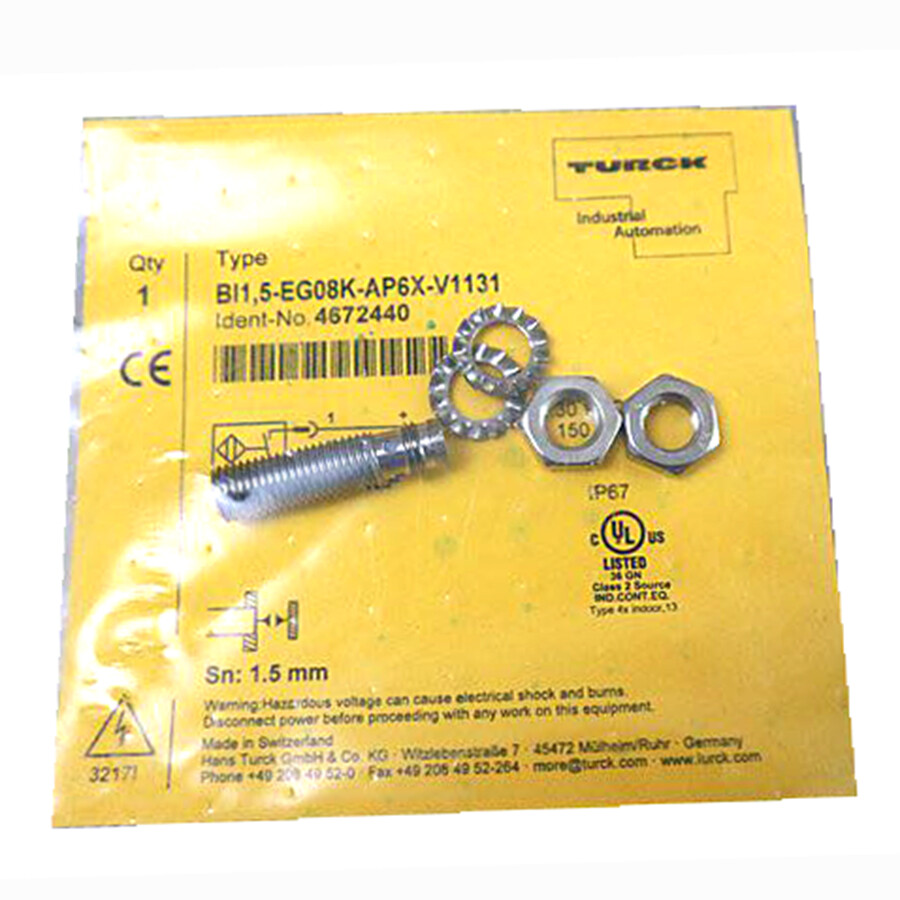 BI1.5-EG08K-AP6X-V1131  TURCK 4672440 Inductive sensor PNP #