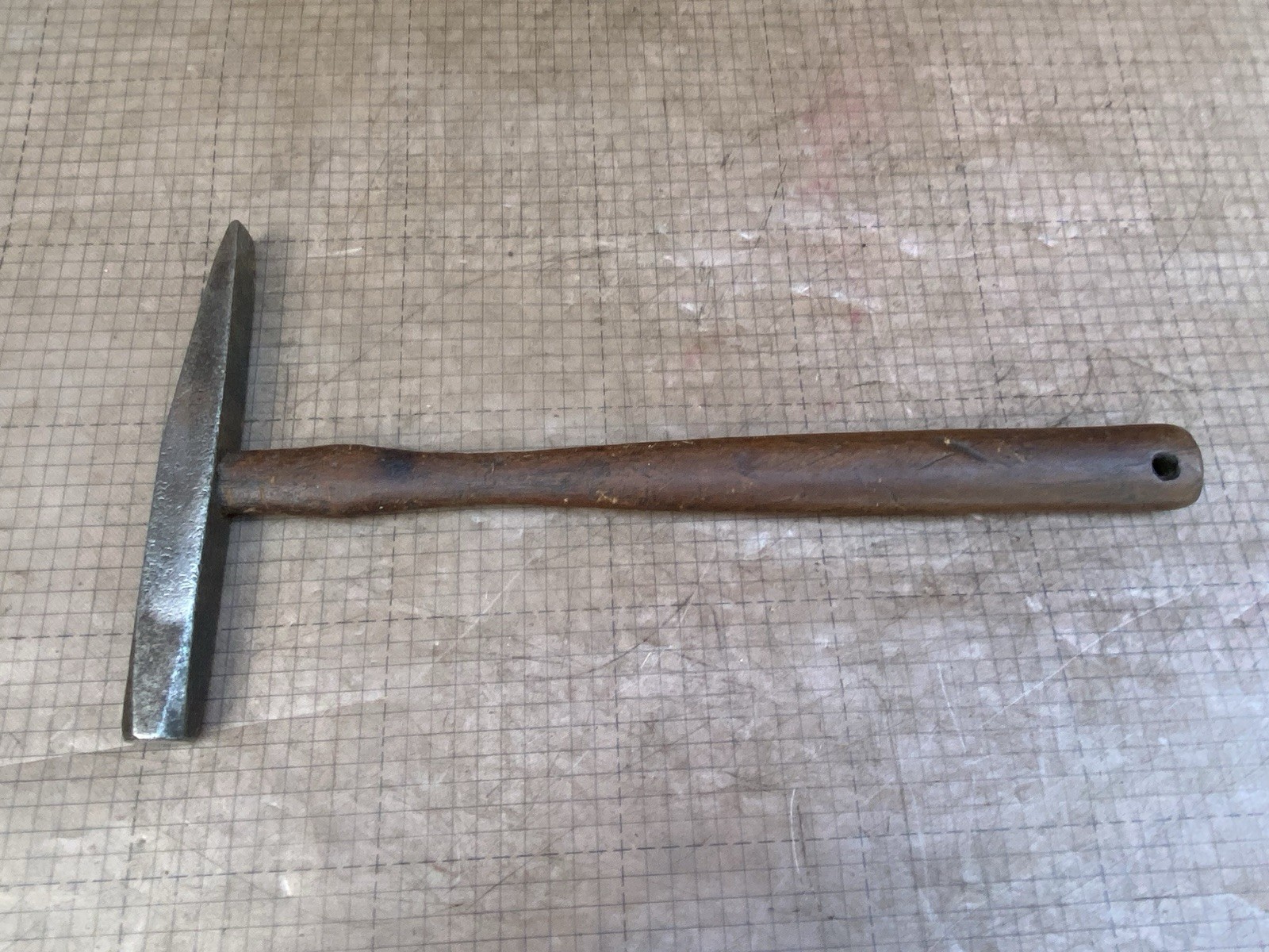 VTG 8 oz. 6" Long Head Cross Peen Special Hammer Jewelers Gunsmith Used Old Tool