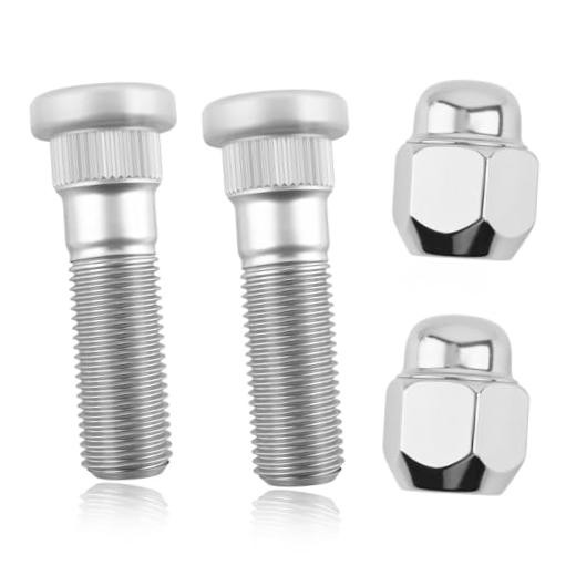 2 Sets Wheel Studs and Lug Nuts Replacement OEM# 52950-M1000,M12x1.5 Wheel