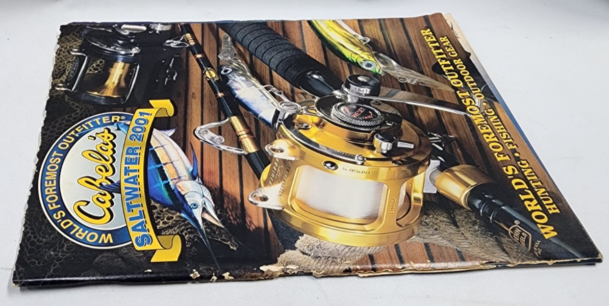 Cabela's 2001 Saltwater Catalog