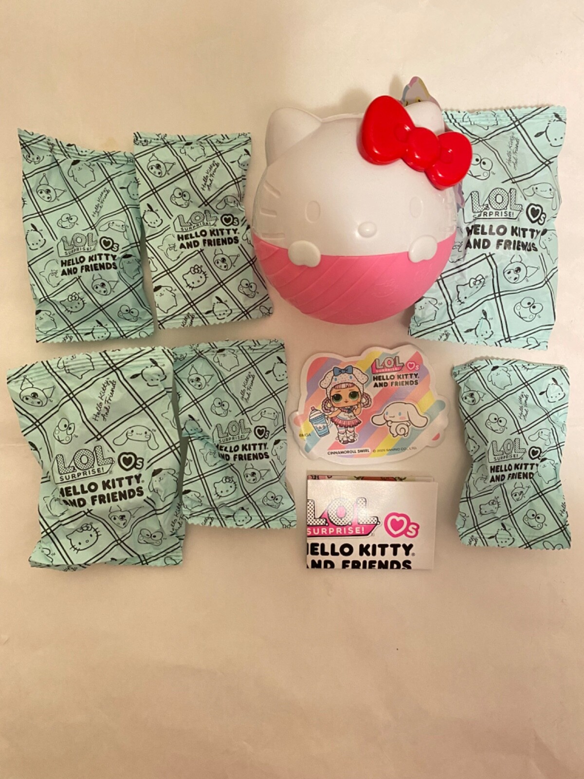 LOL Surprise Loves Hello Kitty and Friends 7 Surprises Tot Doll - Cinnamoroll