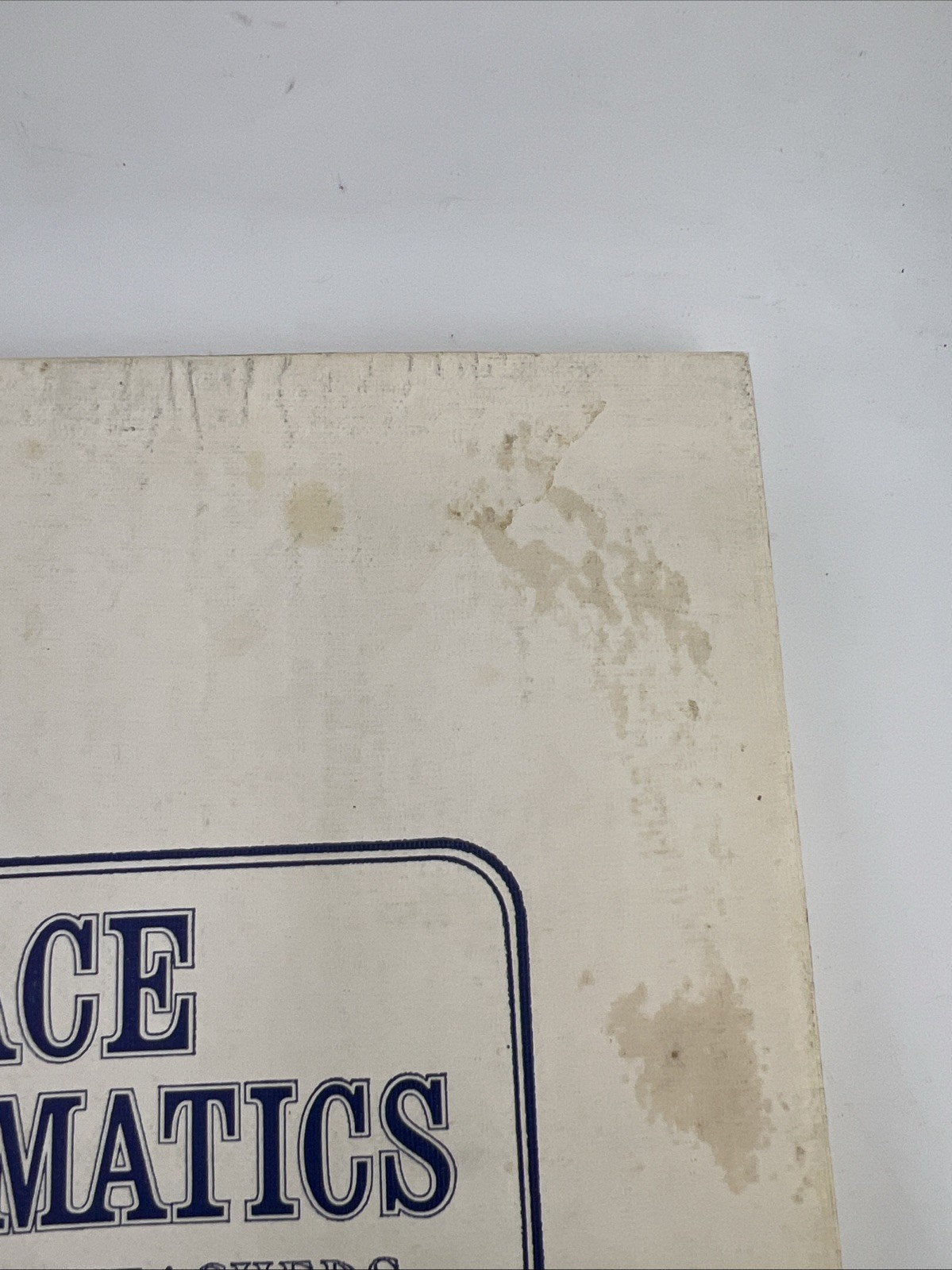 NASA Space Mathematic A Resource for Teachers EP-92 1972