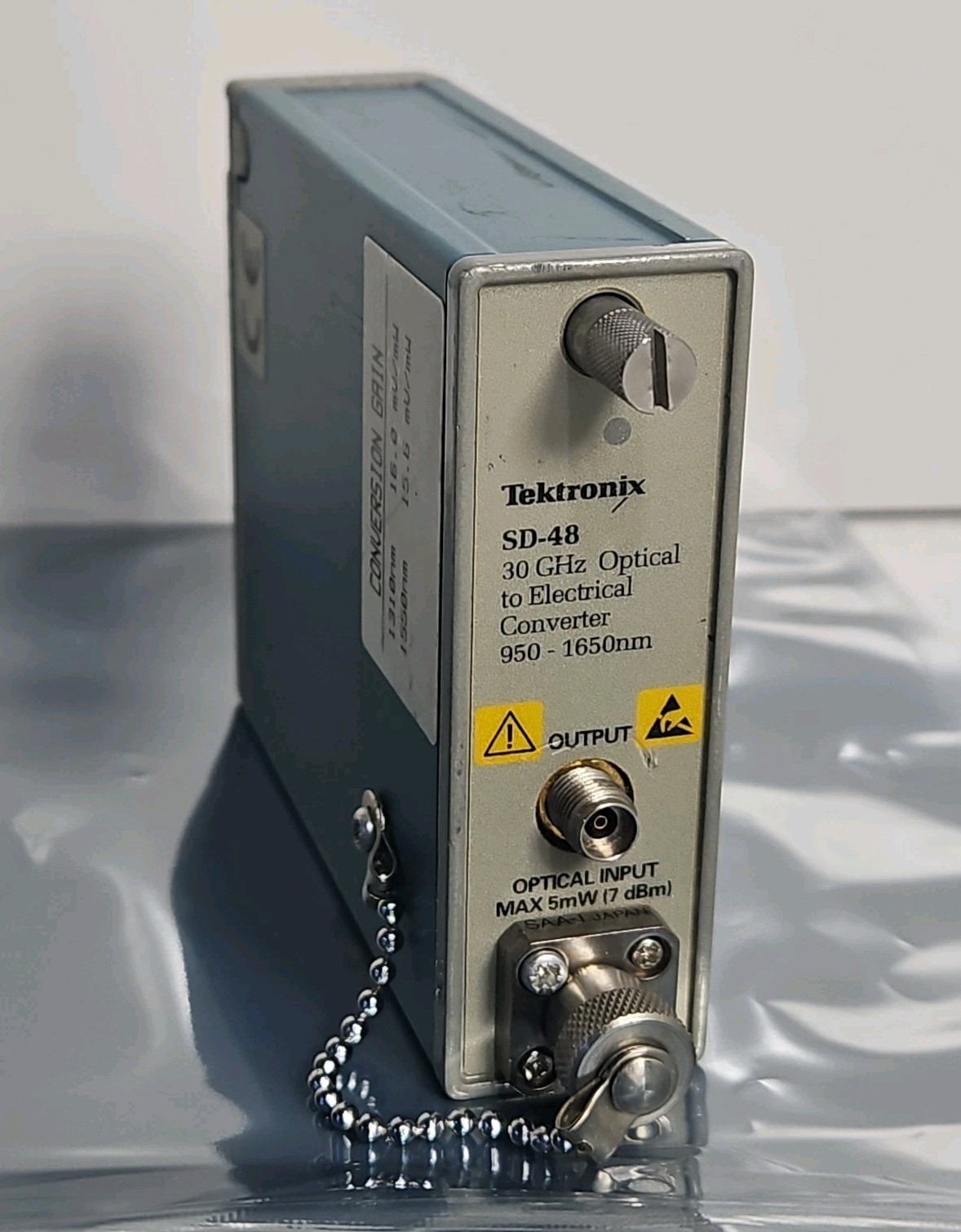 Tektronix SD-48 30 GHz Optical to Electrical Converter System Input Module
