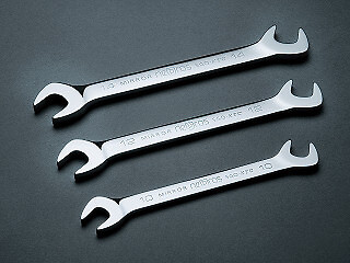 Nepros NS3-17, Metric Open-End Wrenches - Angle-Head