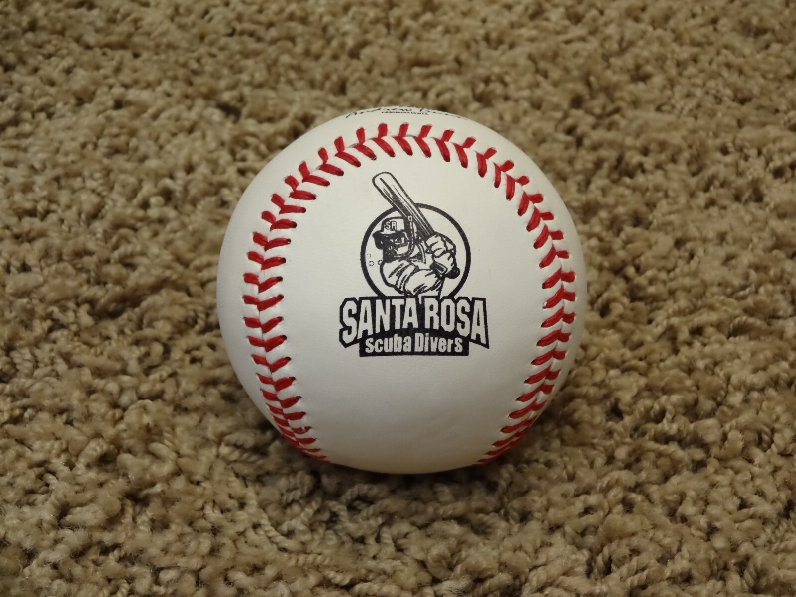 Rawlings Official Pecos League SANTA ROSA SCUBA DIVERS (1 NEW Minor League Ball)