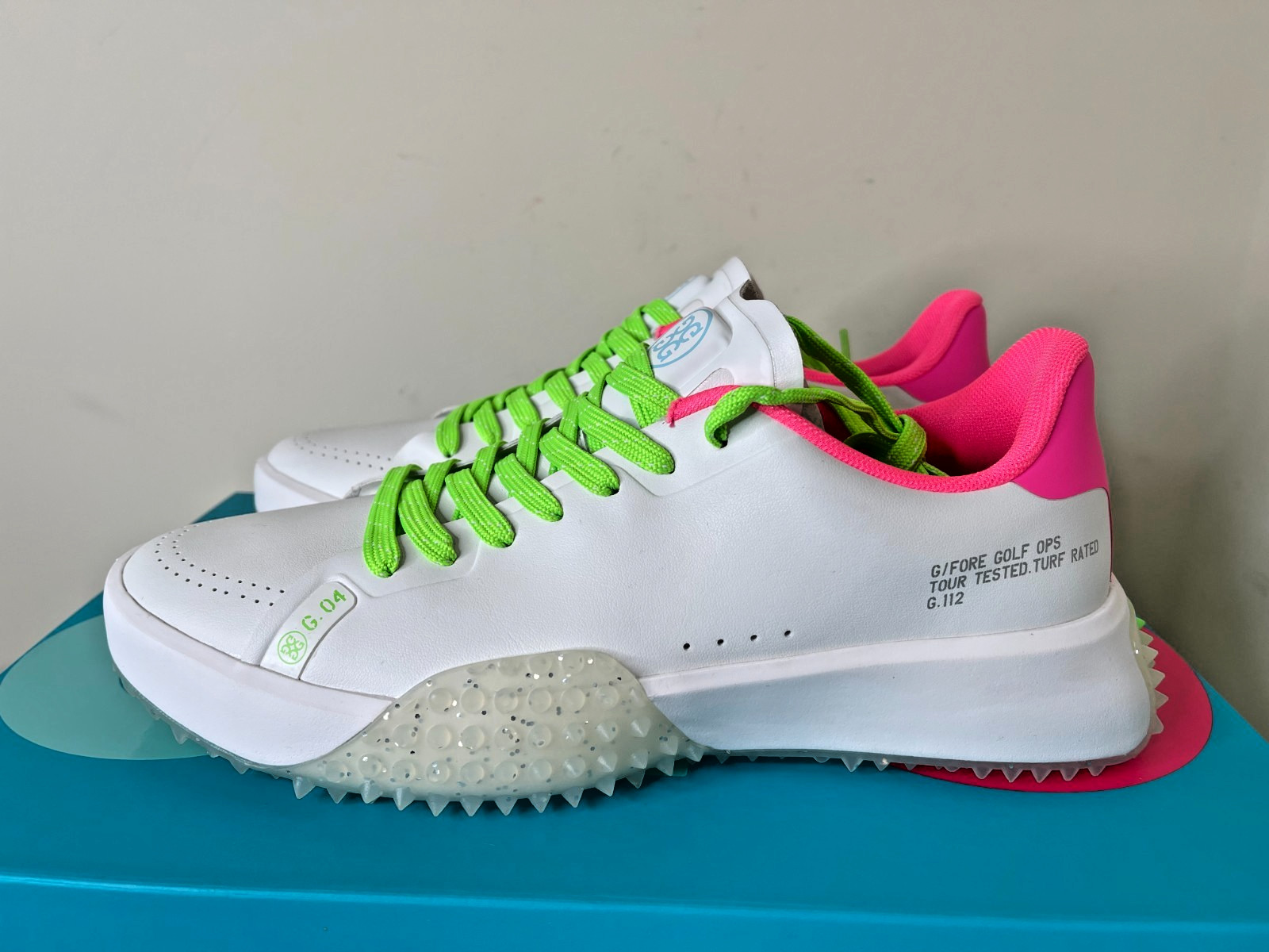 G/FORE G.112 KILTIE GOLF SHOES SNOW MULTI SPIKELESS WOMENS GLF000089