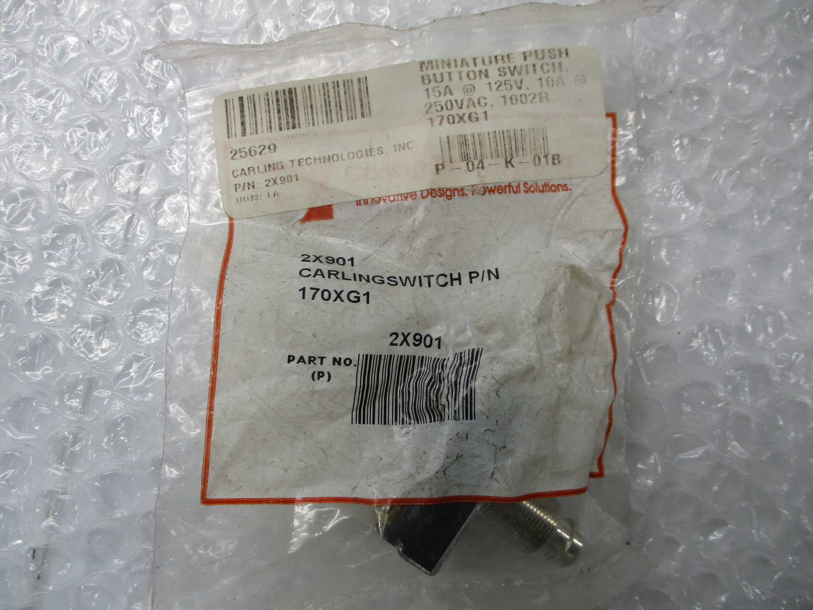 CARLINGSWITCH 170XG1 TOGGLE SWITCH NSMP