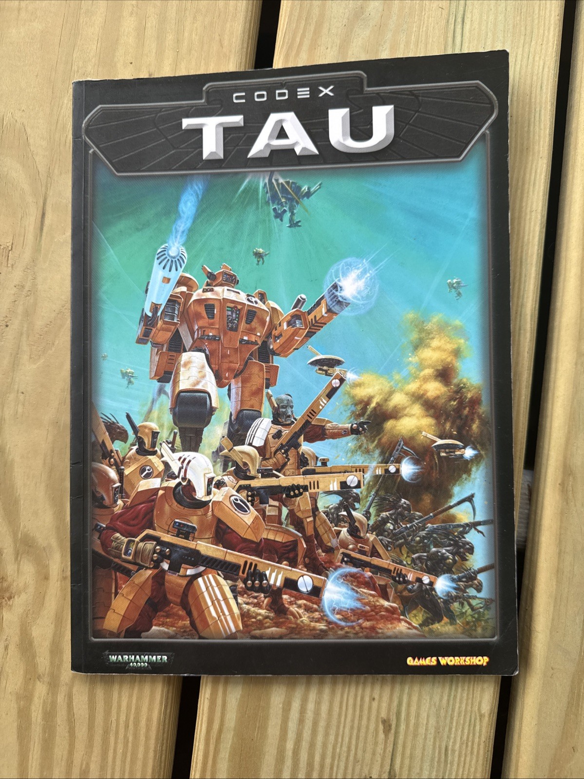 GW Warhammer 40K TAU EMPIRE codex 3rd Edition supplement rulebook softcover