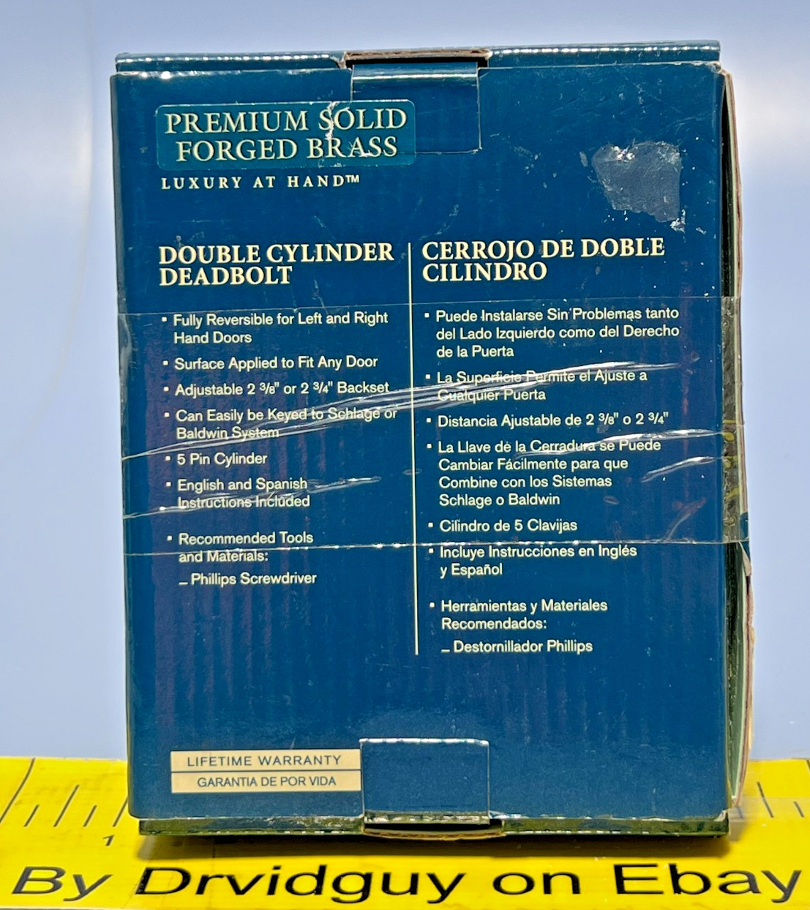 Pegasus Double Cylinder Deadbolt