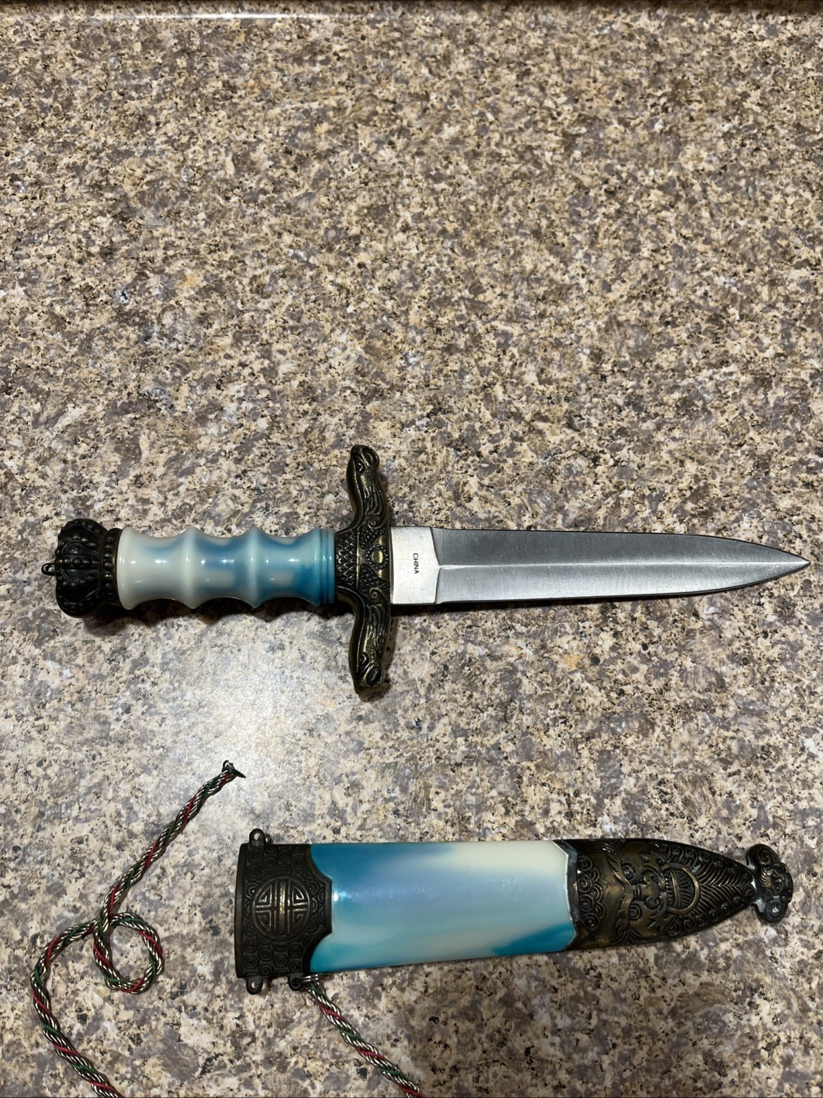 Rostfrei Fixed Dagger With Sheath
