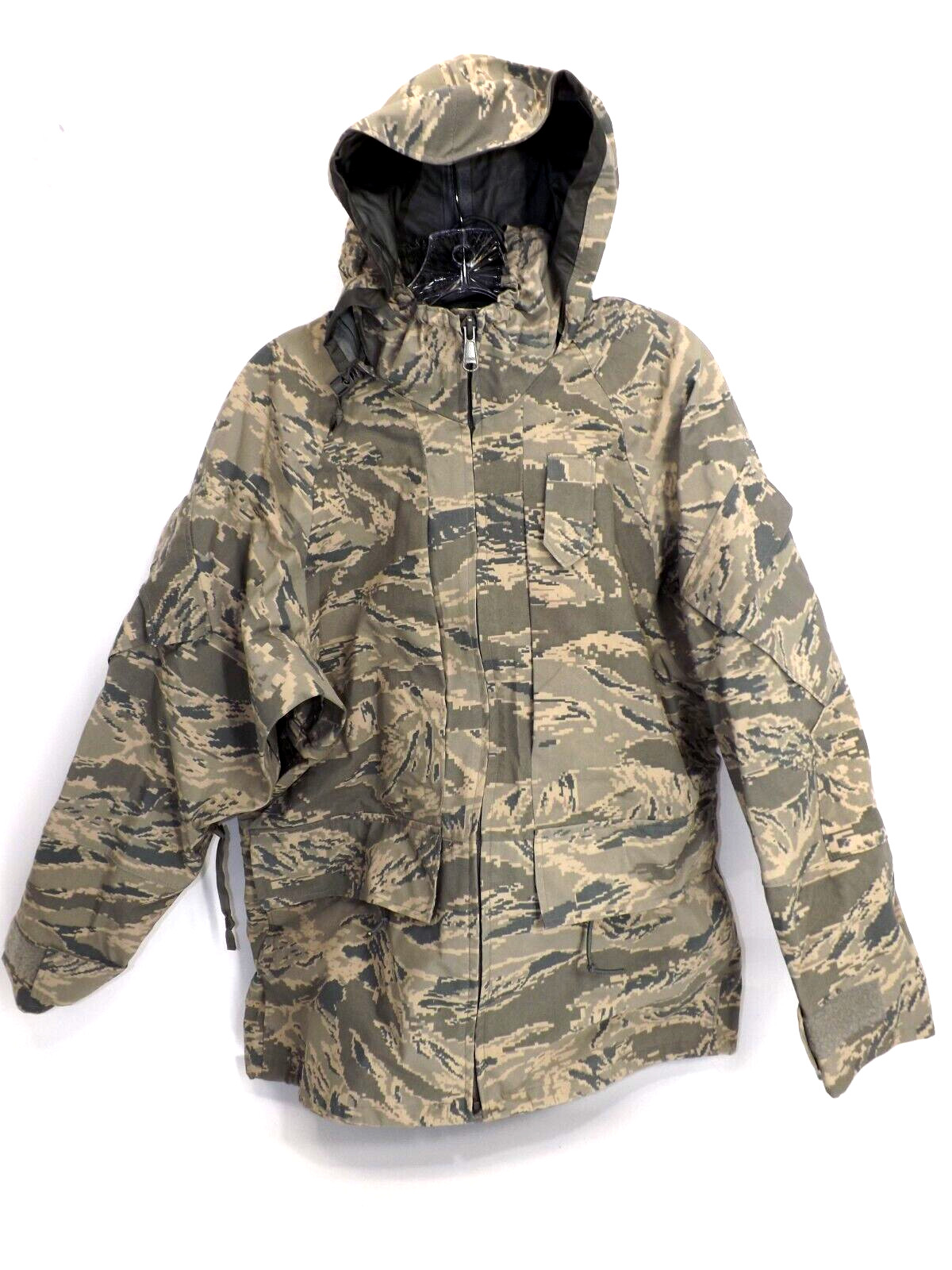 Propper Military Tiger Stripe Goretex Camouflage APECS Parka - Size Medium-Short
