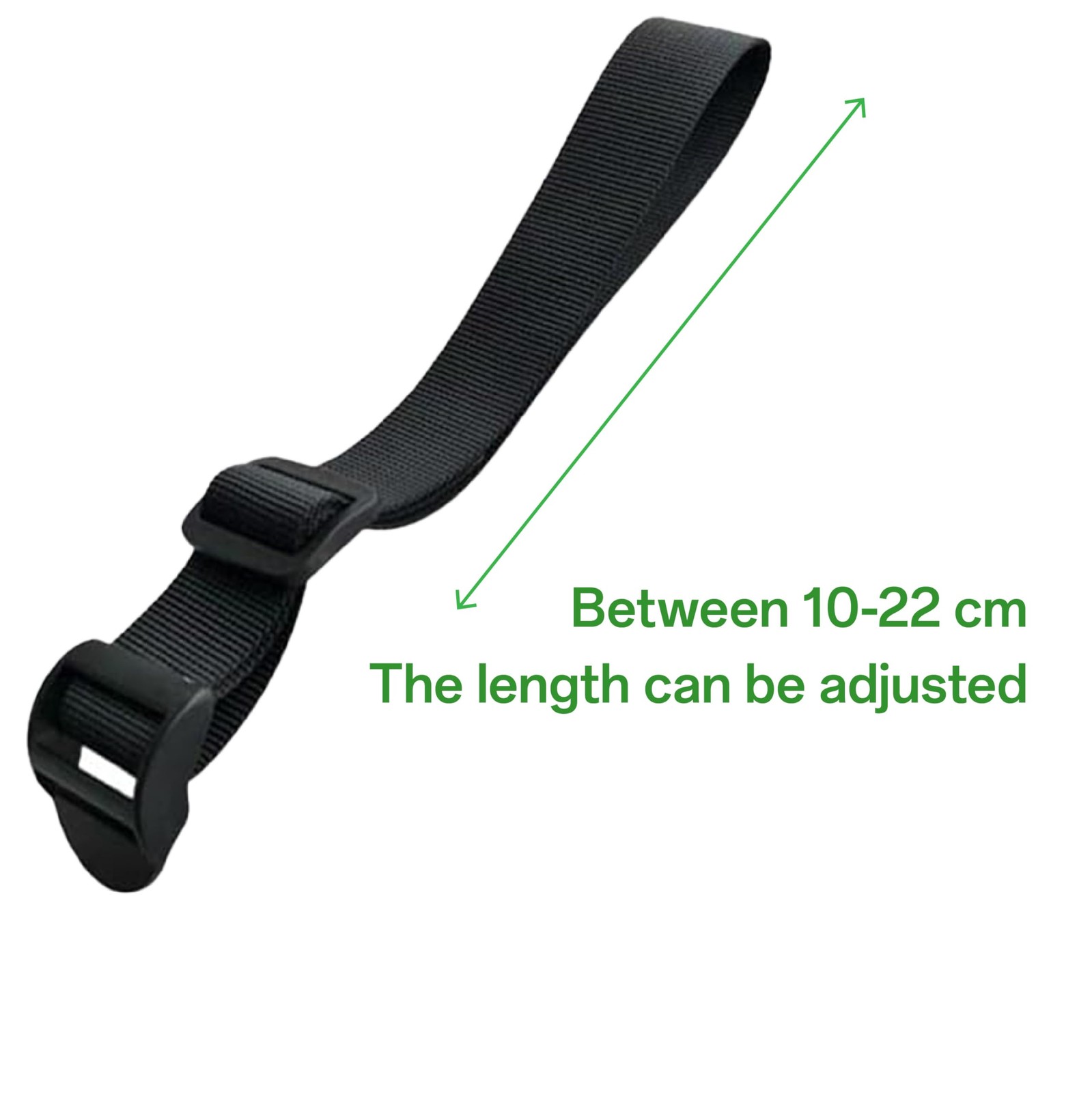 4 Pack Backpack Extender Strap Extension Connector, Adjustable Buckles for Tr...