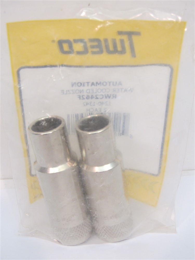 Tweco RWC2462F, Water Cooled Nozzle 1240-1342 - 1 pkg of 2 nozzles