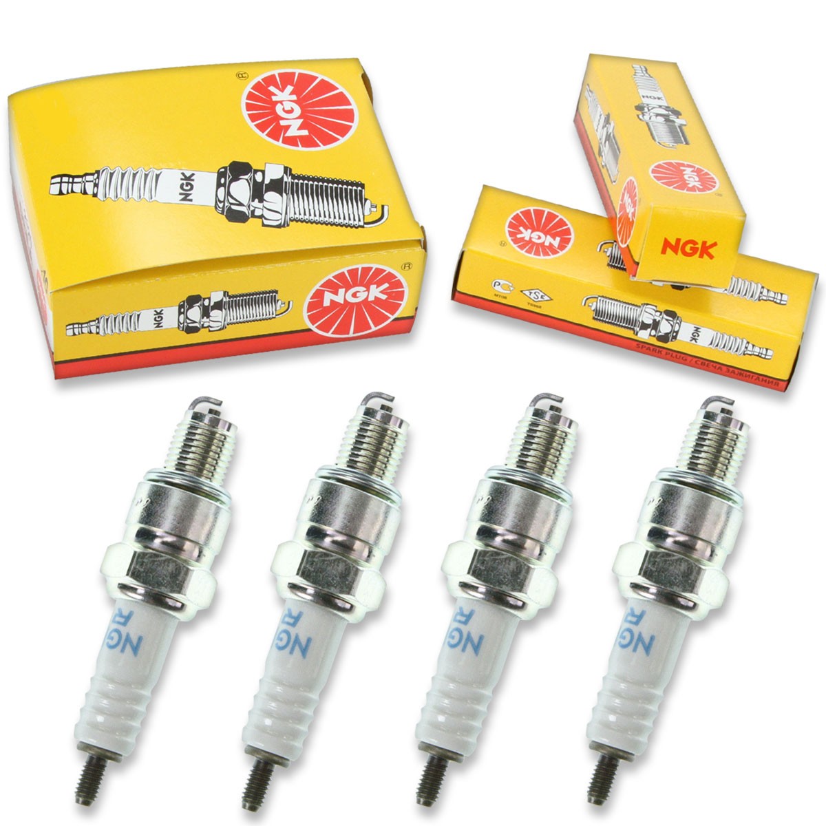 4pcs Baja DR49 NGK Standard Spark Plugs 49 Kit Set Engine ac