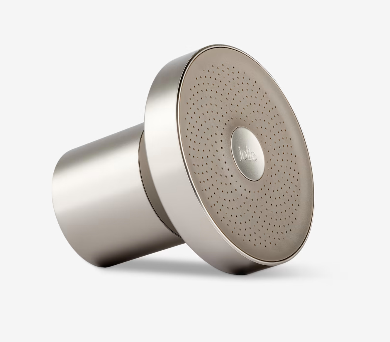 JOLIE Brushed Steel Filtered Showerhead with Shower Filter System