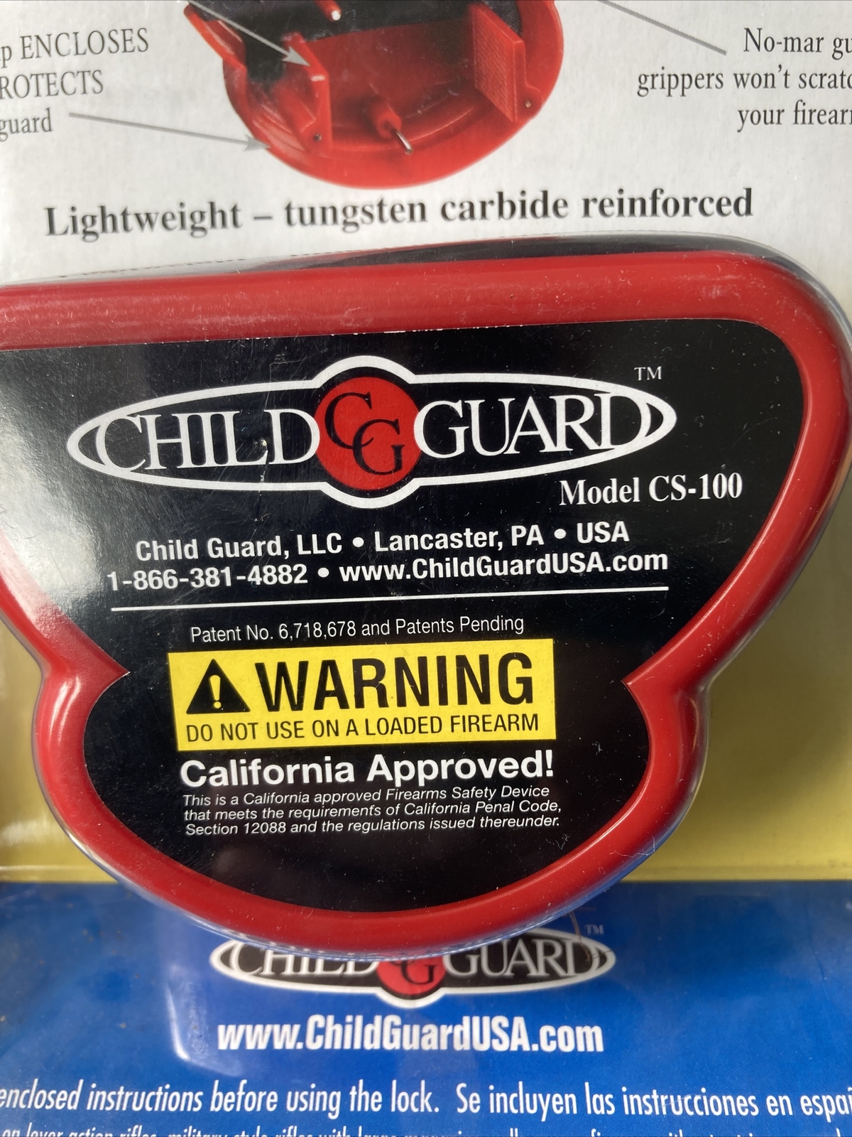 CHILD GUARD TRIGGER LOCK NEW IN PACKAGE