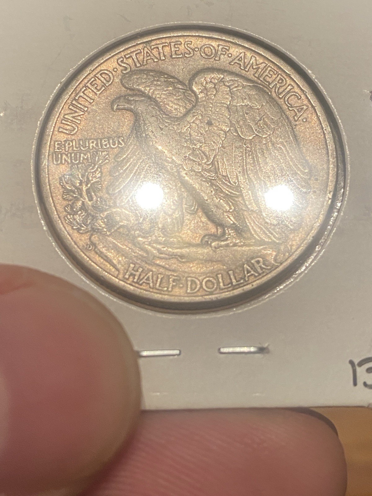 1938-D Walking Liberty Half Dollar ~ Key Date! Denver