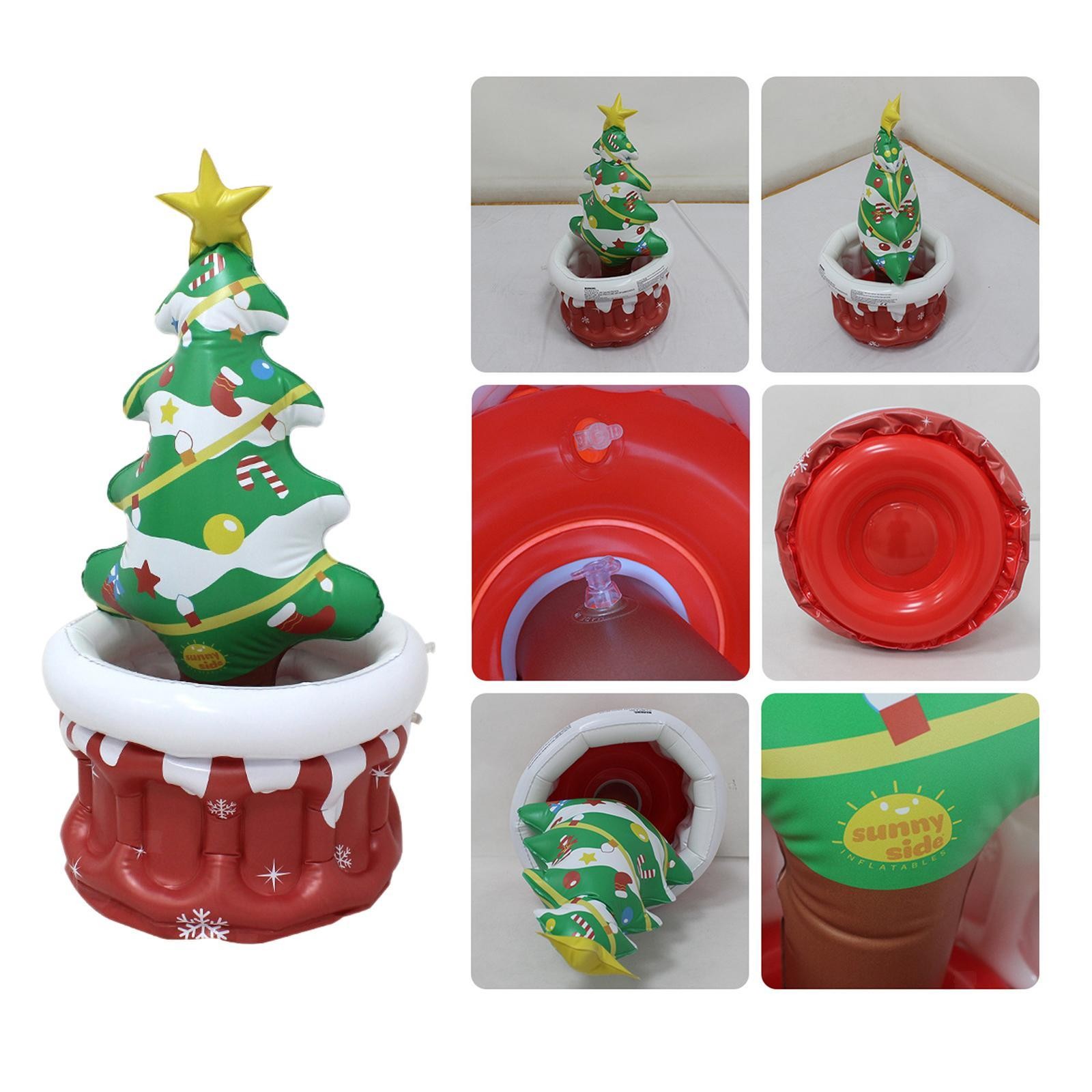 Inflatable Cooler Container Christmas Decoration Beverage Drinking Cooler for