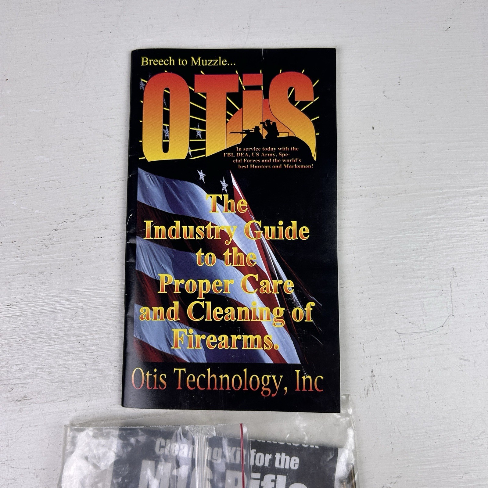 OTIS IWCK 9mm .45 GUN CLEANING KIT CASE pack Black
