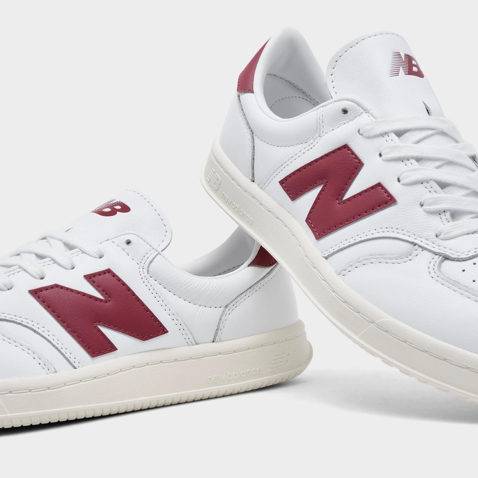 New Balance T500 Men’s Sneakers Arid Stone Sea Salt / Burgundy / Grey Size 8-13
