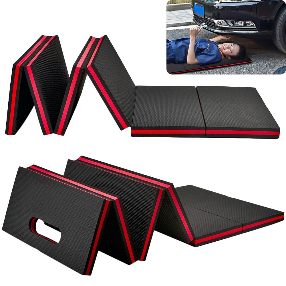 25mm Thick Mechanics Mat Large Folding Garage Kneeling Laying Foam Work Mat