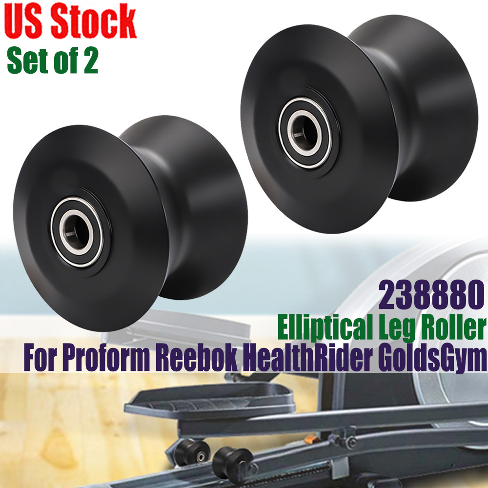 For Freespirit Proform XP 160 Elliptical Wheel Replacement Leg Roller Kit 238880