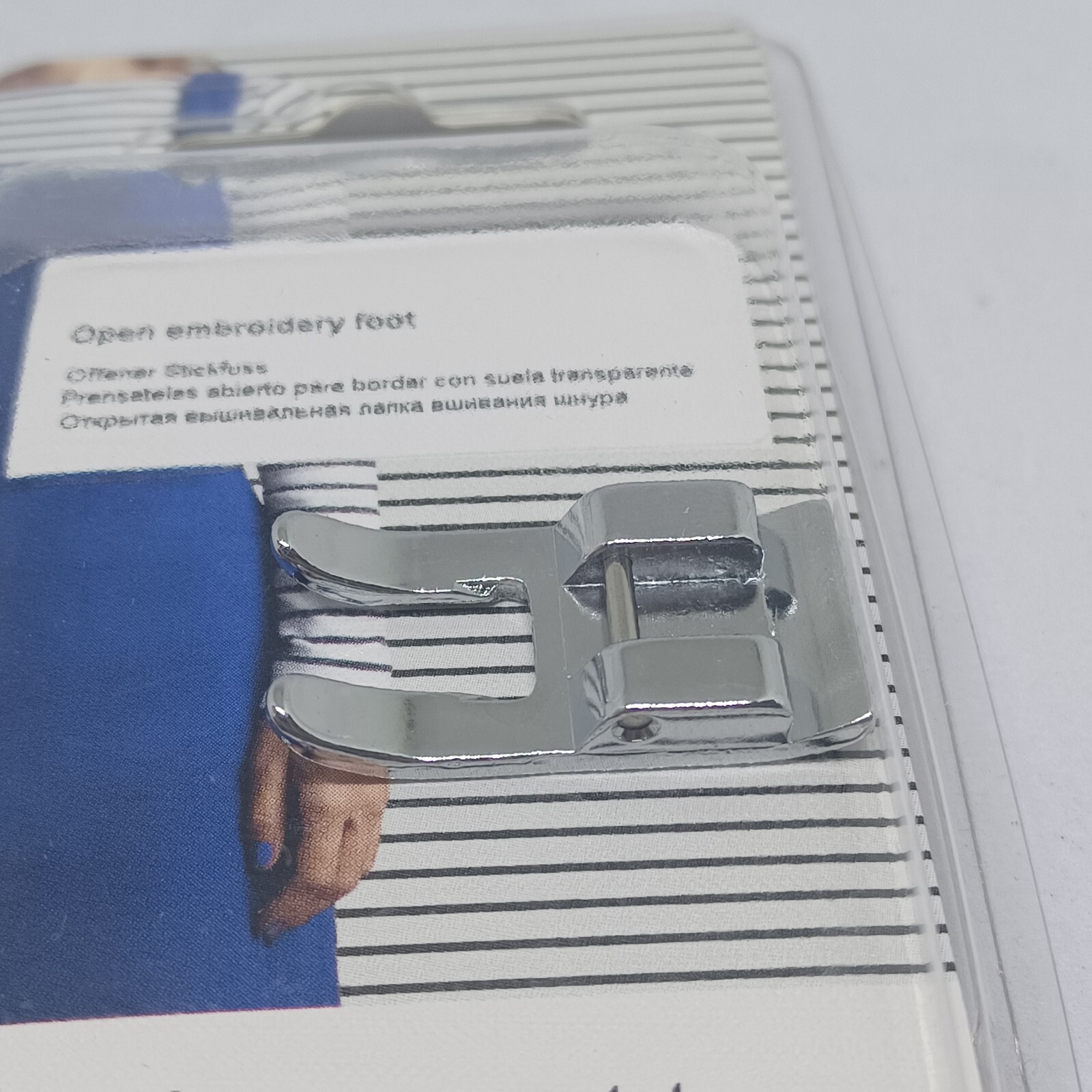 Bernette Open Toe Embroidery Foot fits Bernette Models b33, b35