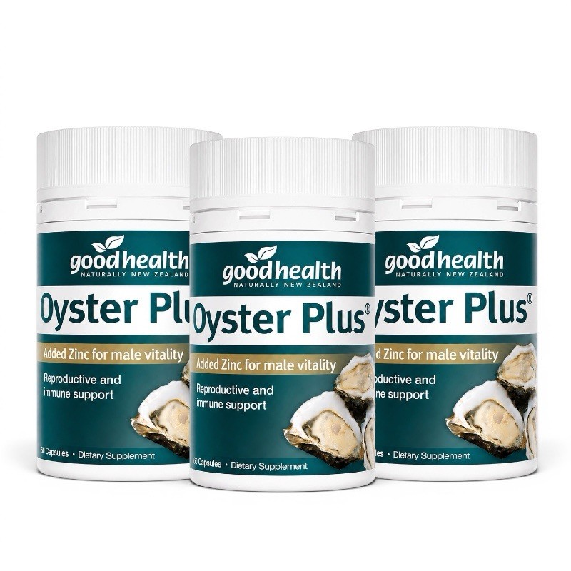 [Good Health] Oyster Plus With Zinc For Male Vitality 180 (60x3) Capsules