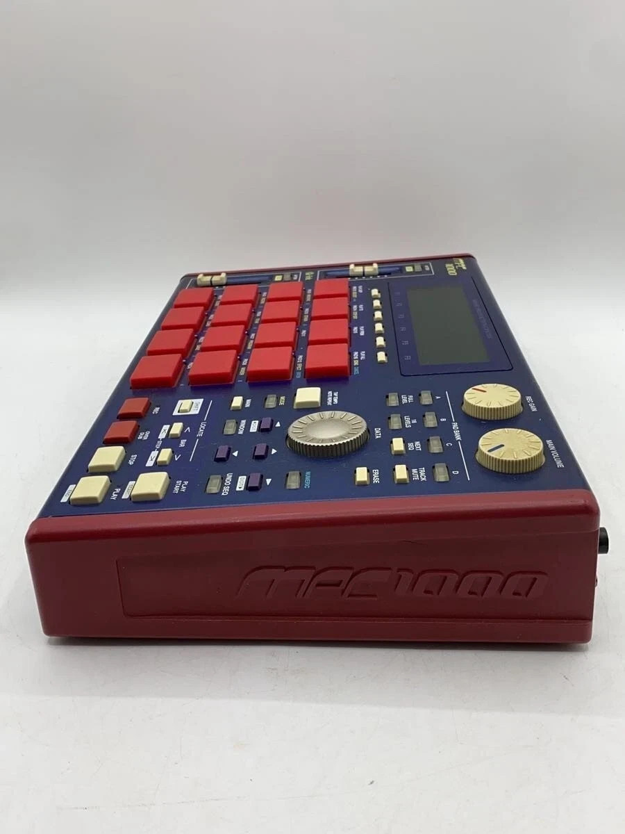 AKAI Professional MPC1000 Sampler Drum Machine Sequencer Blue Red No BOX