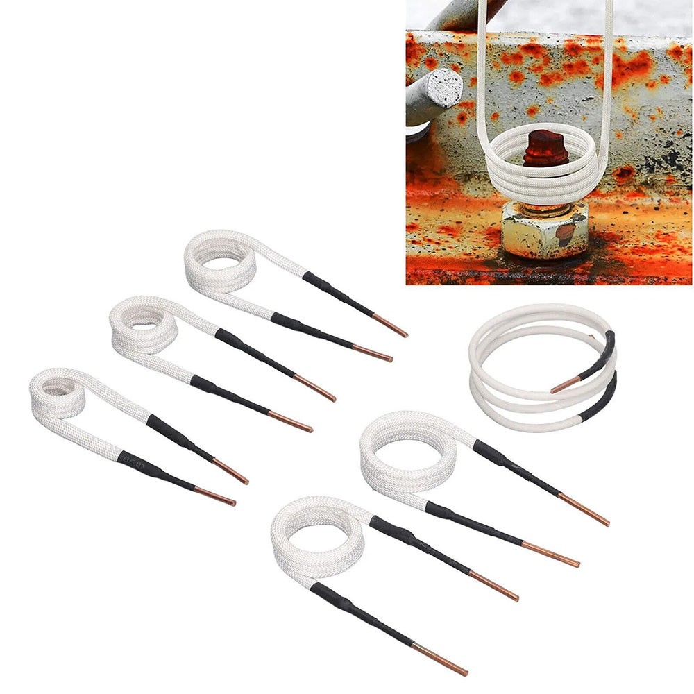 3mm Brass Coil Heating Coil Induction Heater 20mm 25 30 35 40mm 750mm Set of 6