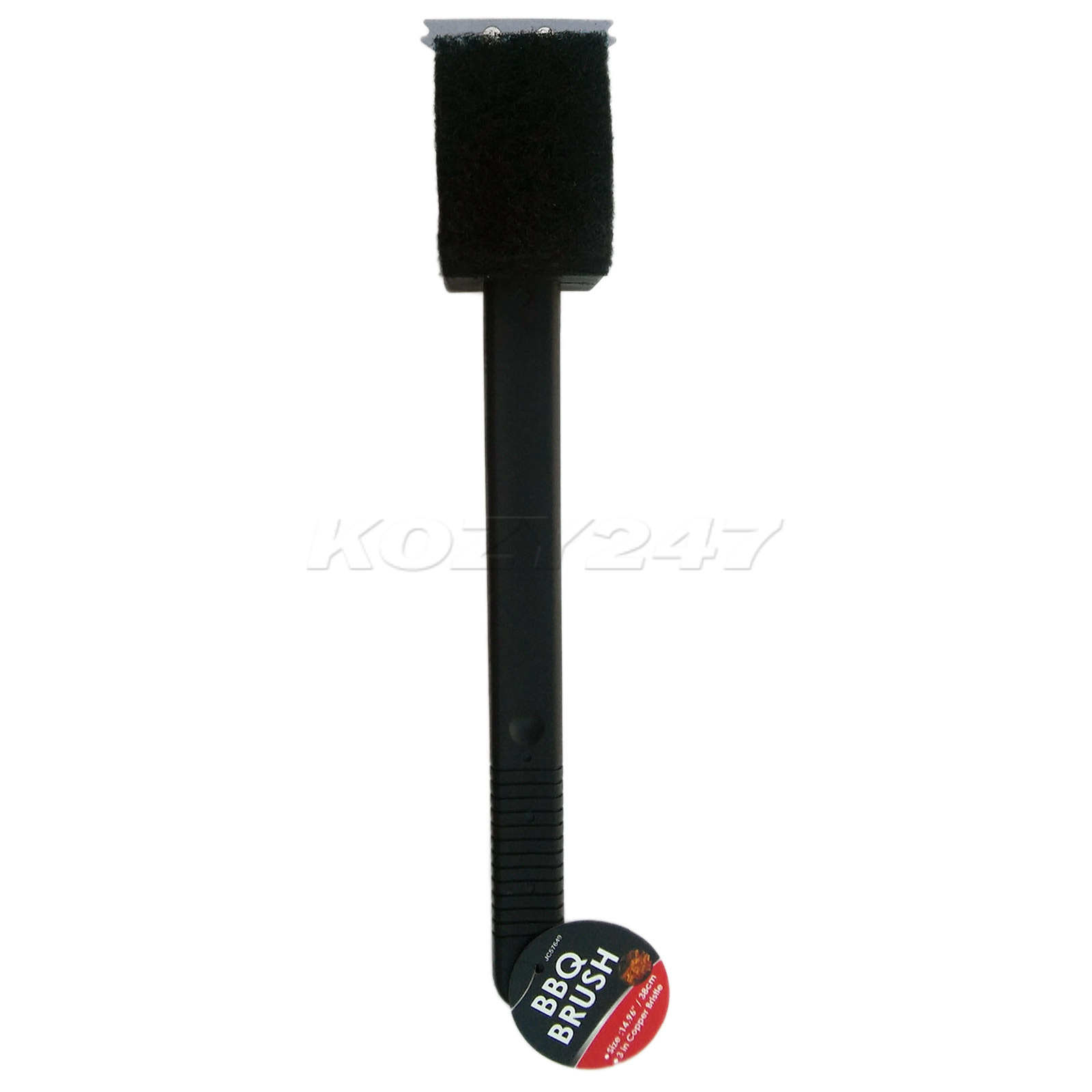 BBQ Barbecue Cleaning Brass Bristle Brush Stainless Scrapper Grill Tool