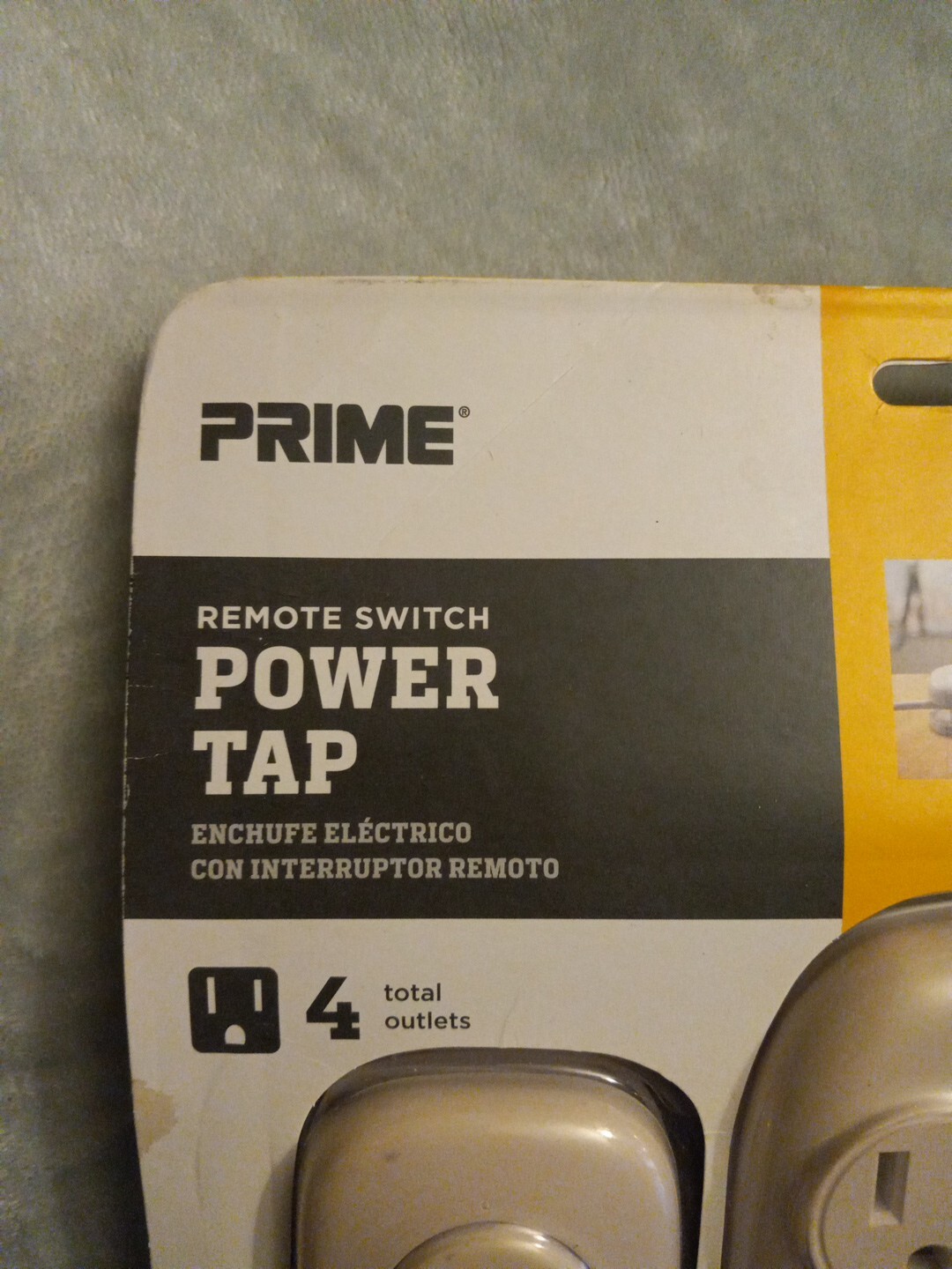 Prime Remote Switch Power Tap W 6' Cord PBFSTAP