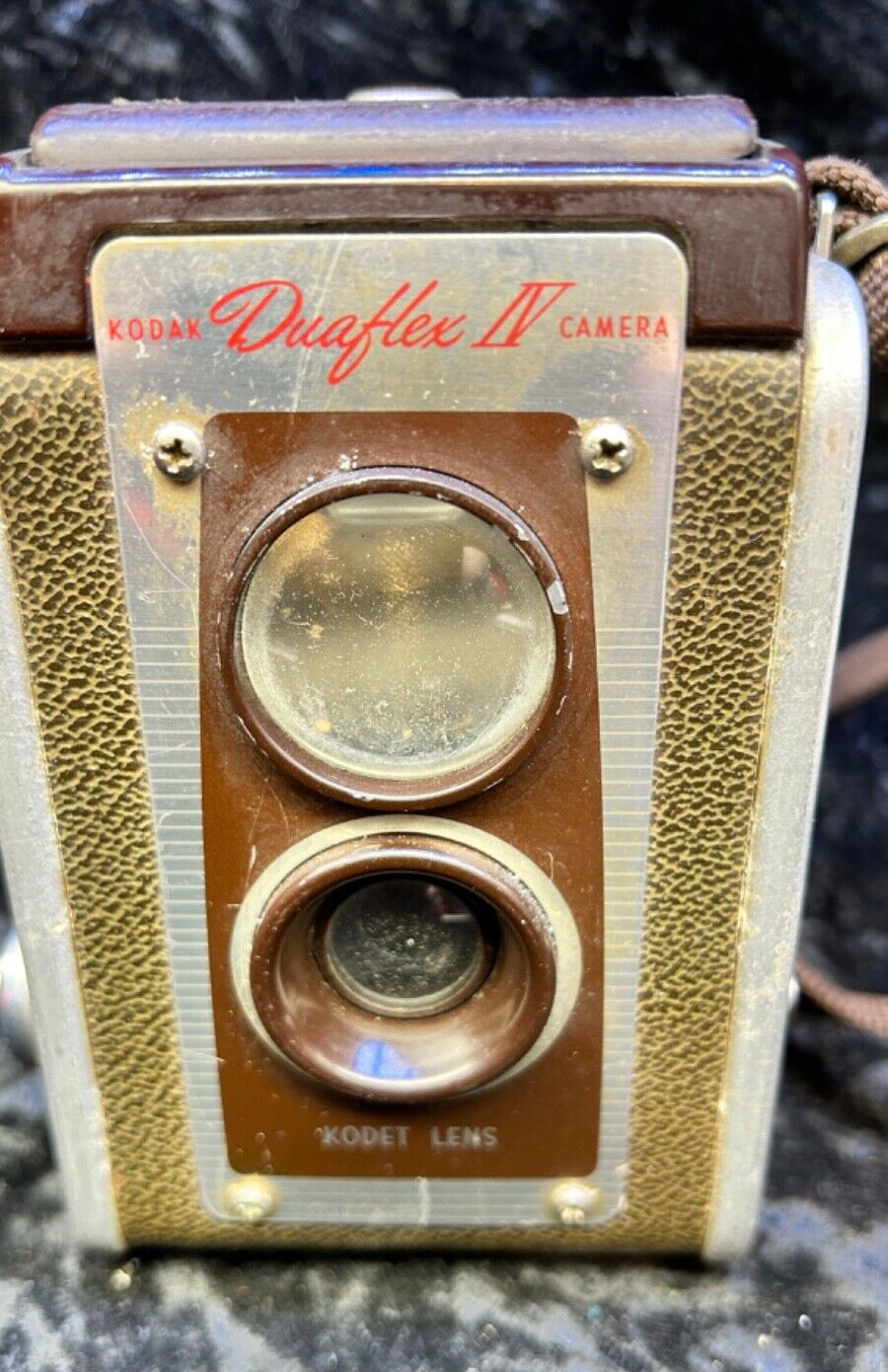 Kodak Duaflex IV/4 Camera Eastman Kodak take 620 film, Made in USA